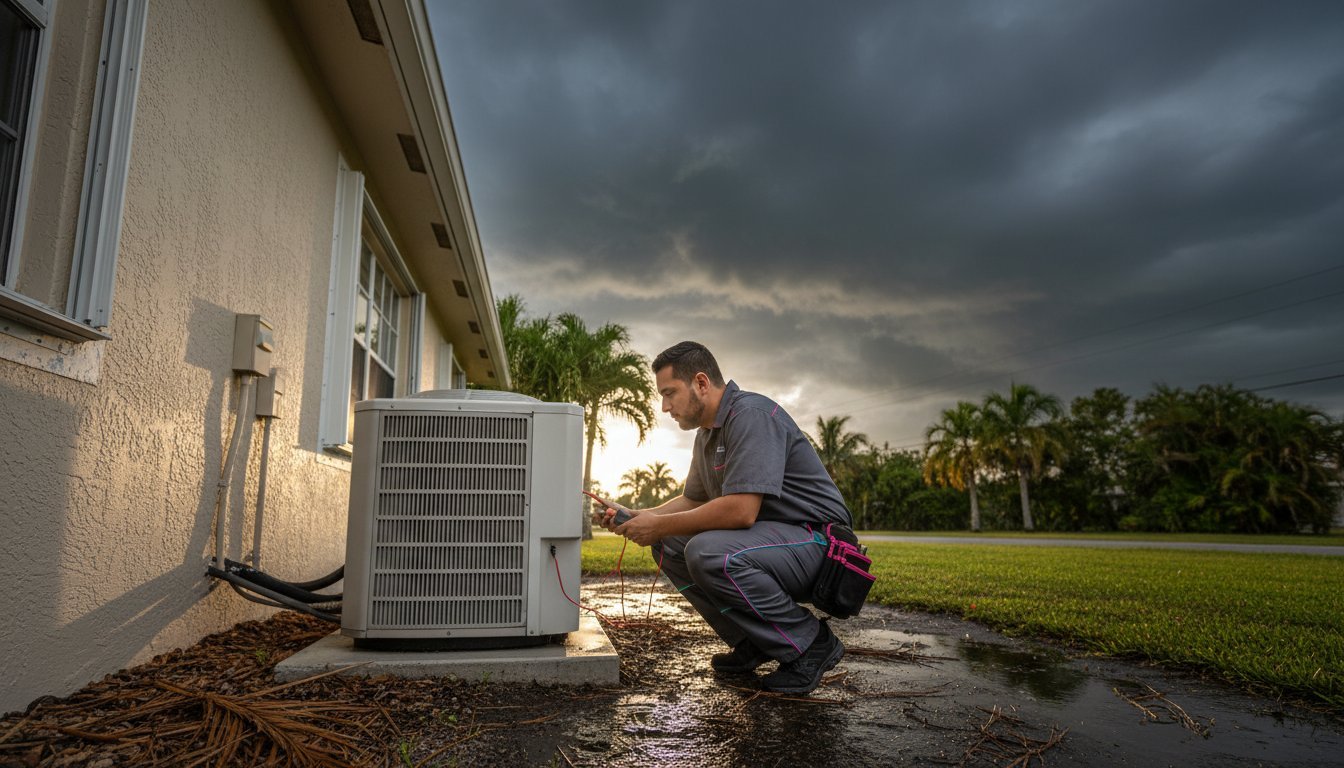 AC Unit Not Turning On After Storm in Cape Coral? Your 2026 Recovery Checklist