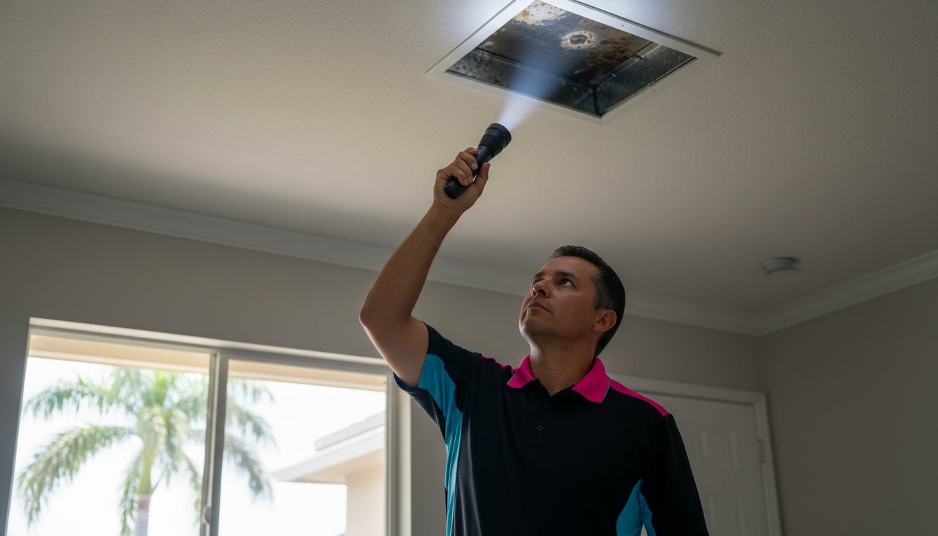 Signs of Black Mold in Air Ducts: An Estero Homeowner’s Guide